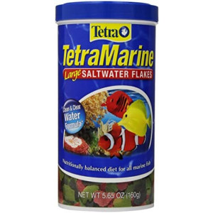 Tetra TetraMarine Large Saltwater Flakes for All Marine Fish