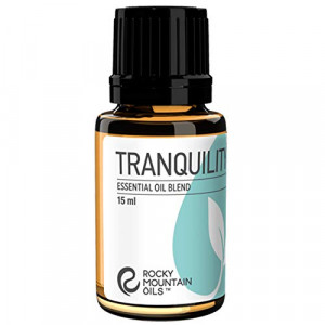 Rocky Mountain Oils Tranquility Essential Oil Blend - 100% Pure and Natural Essential Oils for Diffuser, Topical, and Home - Essential Oils to Promote Restful Nights - 15ml