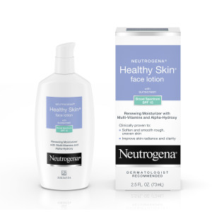 Neutrogena Healthy Skin Face Lotion Moisturizer with Sunscreen and Vitamin C, SPF 15, 2.5 fl oz