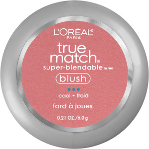 L'Oreal Paris True Match Super-Blendable Blush, Soft Powder Texture, Spiced Plum, 0.21 oz