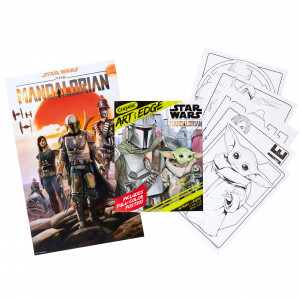 Star Wars, The Mandalorian, Art with Edge Coloring Book, 28 Pages, Child, Unisex