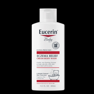 Eucerin Baby Eczema Relief Cream Body Wash, Eczema Body Wash, 13.5 Fl Oz