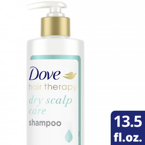 Dove Soothing Shampoo, for Dry Scalp Care Moisturizing, Nourishing Sulfate-Free , 13.5 oz