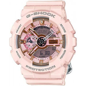 Sports Watch Gold and Pink Dial Pink Quartz Ladies