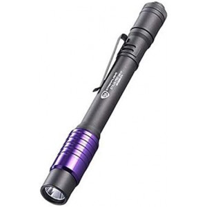 STREAMLIGHT Stylus Pro USB Ultraviolet Penlight, Black, 66150
