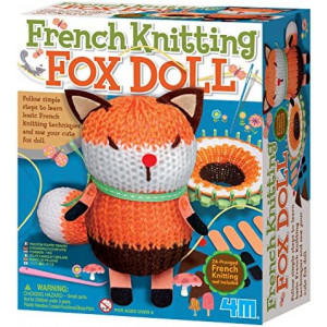 4M Toysmith, 4657 French Knit Fox Doll