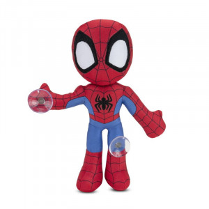 Spider-Man Spidey and his Amazing Friends 9" Plush Toy with Suction Cup