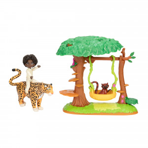 Disney Encanto Antonio's Step & Swing Small Doll Playset, Includes 3 Accessories, for Children Ages 3+