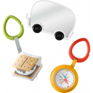 Fisher-Price S'More Fun Camping Gift Set, 3 Infant Activity Toys