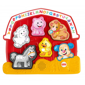 Fisher-Price Laugh & Learn Farm Animal Puzzle Electronic Baby Toy