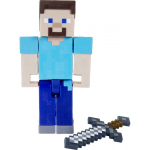 Minecraft Craft-A-Block Figures, Authentic Character Based On The Video Game