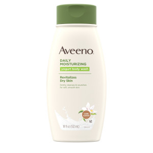 Aveeno Daily Moisturizing Yogurt Body Wash with Vanilla scent, fl. oz