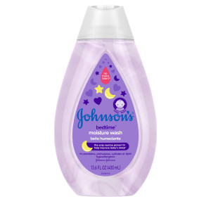 Johnson's Bedtime Baby Moisture Wash with Soothing Aromas, 13.6 fl. oz