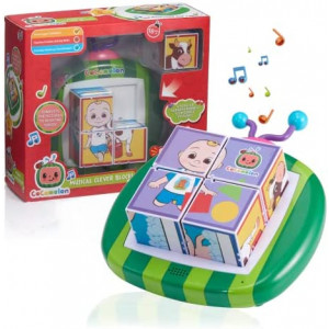 WOW! PODS CoComelon Toys Musical Clever Building Blocks | Pre-School Learning Toy That Plays 6 Nursery Rhyme Songs | for Toddlers Both Girls and Boys 2, 3, 4 and 5 Years Old