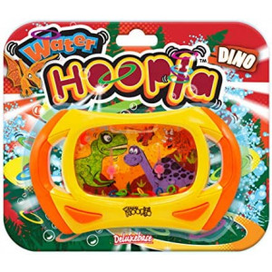 Water Hoopla - Dinosaur from Deluxebase. Jurassic Retro Toys Water Handheld Game. Ring toss hand held mini arcade games for kids and adults