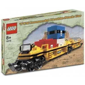 LEGO TTX Intermodel Double-Stack Car Train (10170)