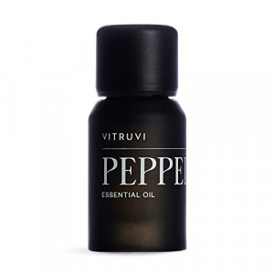 Vitruvi Organic Peppermint, 100% Pure Premium Essential Oil (0.3 fl.oz)