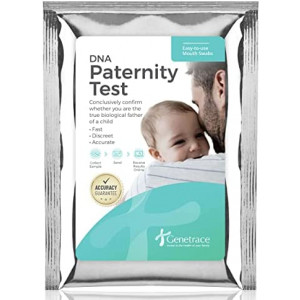 Genetrace DNA Paternity Test Kit - Lab Fees & Shipping Included - INTERNATIONAL SHIPPING FEE TO US LAB NOT INCLUDED