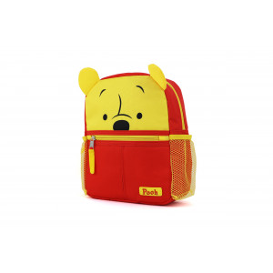 Disney Winnie The Pooh Yellow Harness Back Pack with Adjustable Straps and Zipper Closure