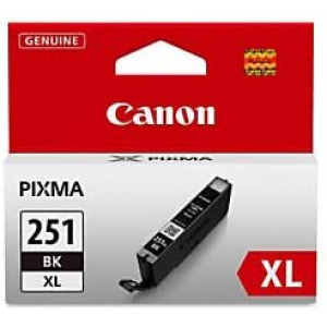 Canon CLI-251XL BK Compatible to iP7220,iX6820,MG5420,MG5520/MG6420,MG5620/MG6620,MX922/MX722,iP8720,MG6320,MG7120,MG7520 Printers