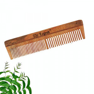 The Legend Organic Pure Neem Wood Comb (NEEMCOMB)