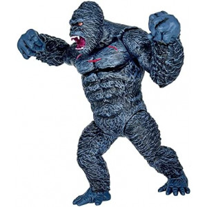 TwCare Giant King Kong vs Godzilla Attack Action Figure 11” Movie Series Fight Mode Gorilla Ape Solid Wild, Travel Bag