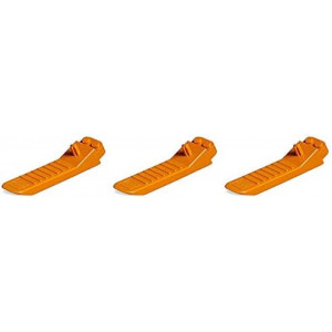Lot of 3 Lego Accessories Orange Brick and Axel Separator Tool piece