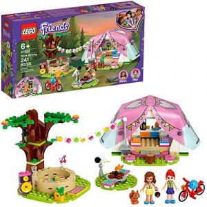 LEGO Friends Nature Glamping 41392 Building Kit; Includes Friends Mia, a Mini-Doll Tent and a Toy Bicycle (241 Pieces)