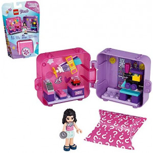 LEGO Friends Emma’s Shopping Play Cube 41409 Building Kit, Includes a Collectible Mini-Doll, for Imaginative Play, New 2020 (49 Pieces)