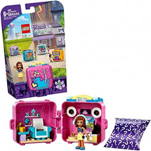 LEGO Friends Olivia's Gaming Cube 41667 Building Kit; Gaming Toy Friends Olivia; Makes a Great Gift for Creative Kids Who Love Mini-Doll Toys; New 2021 (64 Pieces)