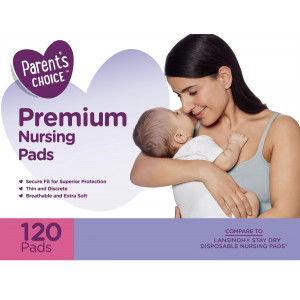 Parent's Choice Premium Nursing Pads, 120 Count
