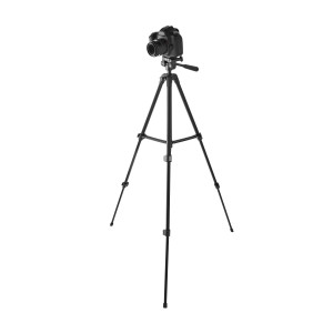 Onn 52" Aluminum Camera/Smartphone Tripod Adjustable Height Light Weight w/ Mounts for SLR|Camera|Smartphone|GoPro