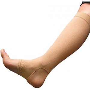 Prevent Products, Inc. - GeriLeg¨ Elderly Leg Skin Protector, Thin Skin Tear & Bruise Protective Geri-Sleeves for Legs - Made in USA -One Pair per Pack (Medium/Beige)