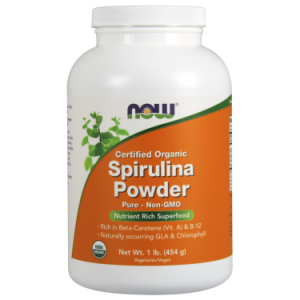Now Foods Organic Spirulina Powder, 1.0 Lb