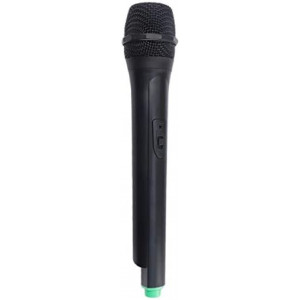 NUOBESTY Fake Microphone Prop Pretend Microphone Toy Plastic Microphone for Karaoke Fun Stage or Costume Prop Birthday Party Favors, 10.4'' Realistic Microphone (Random Color on The Bottom)