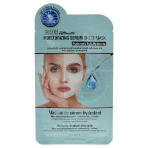 Moisturizing Serum Sheet Mask by Satin Smooth for Unisex - 0.84 oz Mask