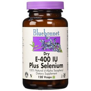 Bluebonnet Dry E-400 Iu Plus Selenium, 120 Ct