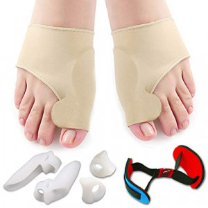 Bunion Corrector for Women and Men Bunion Pain Relief Protector Sleeves Kit - Relief Pain in Hallux Valgus, Big Toe Spacer Separators Brace Straighteners Splint