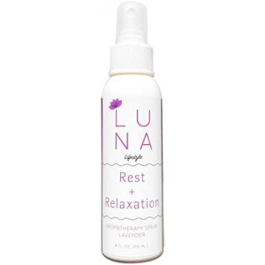 Premium Lavender Aromatherapy Spray - Great for Yoga, Pillow Spray, Relaxation, Sleep, and Room Spray - 100% Pure Lavender Essential Oil Mist - 10% to Charity