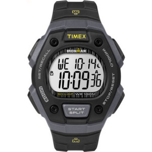 Timex Men's Ironman Classic 30 Black/Gray Watch, Resin Strap