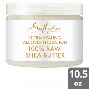 SheaMoisture for Ultra-Healing 100% Raw Shea Butter, 10.5 oz