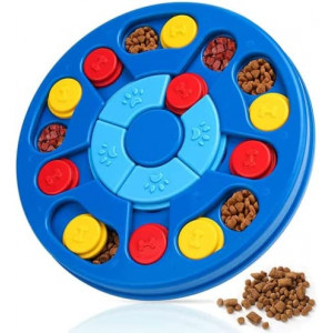 Dog Puzzle Toys, Interactive Dog Toys for Puppy, Dogs Food Puzzle Feeder Toys for IQ Training & Mental Enrichment, Treat Dispenser for Dogs Training Funny Feeding
