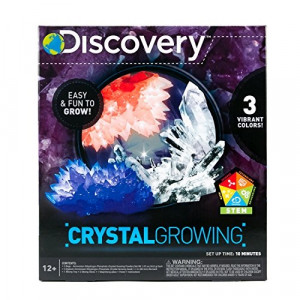 Discovery Crystal Growing Kit, Grow Colorful Crystals, STEM, 12+