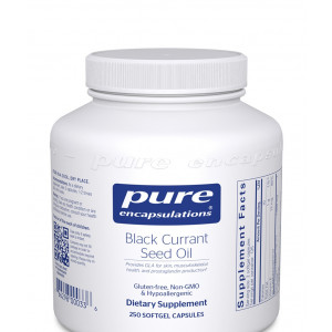 Pure Encapsulations Black Currant Seed Oil - 250 Softgel Capsules