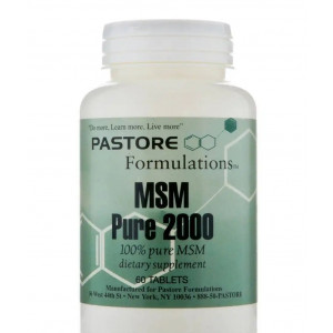 Pastore Formulations MSM Pure 2000 - 60 Tablets