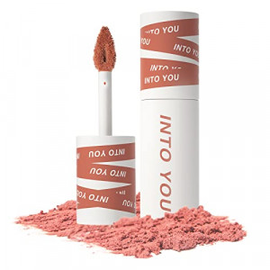 INTO YOU Matte Lipstick Lip Mud, Waterproof Long Lasting Smudge Proof Velvet Lip Stains, Multi-Purpose for Lip and Cheek, Non-Stick Cup Not Fade Lip Gloss Makeup Cosmetics Official Directly (EM05)