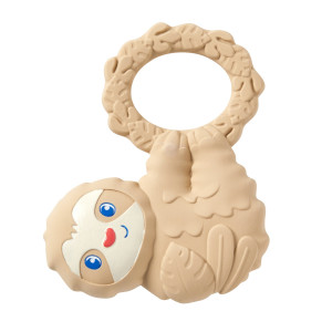Infantino Squeeze & Teethe Textured Pal, Sloth