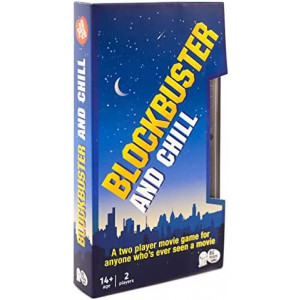 Blockbuster and Chill: 2 Player Movie Board Game for Adults and Families