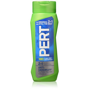 Pert Plus 2 in 1 Shampoo and Conditioner Dandruff Control 13.5 Ounces (Pack of 2)