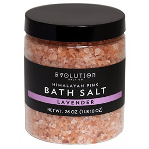 Evolution Salt - Bath Himalayan Salt Coarse Lavender 26 oz